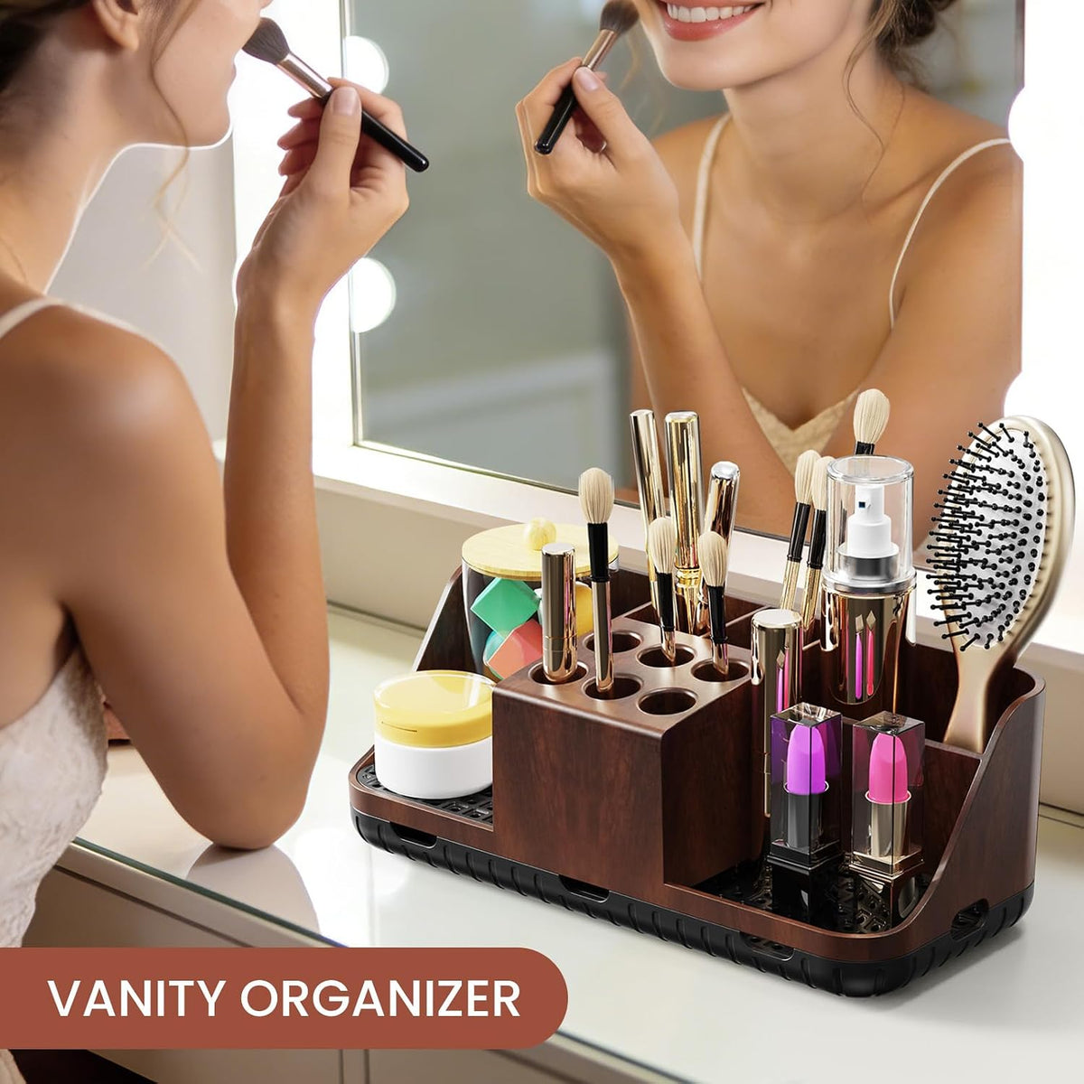 Nuvyli Beauty & Self Care Countertop Organizer