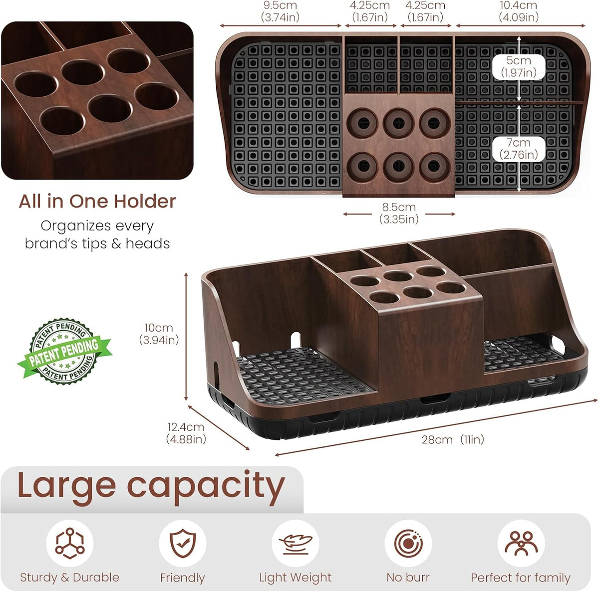 Nuvyli Beauty & Self Care Countertop Organizer