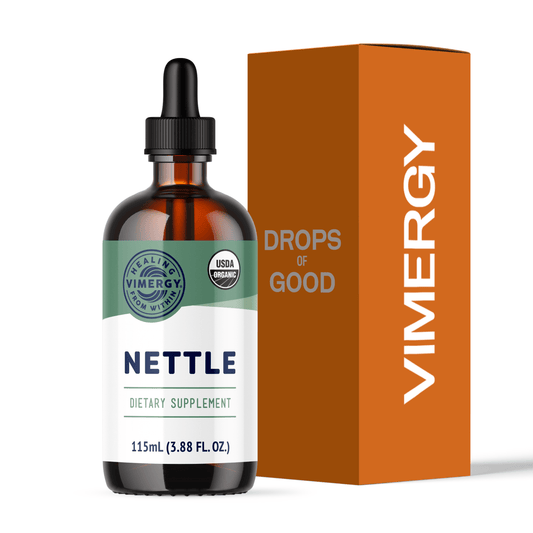 Organic Liquid Nettle VIMERGY Supplements Vitamins|type_hero
